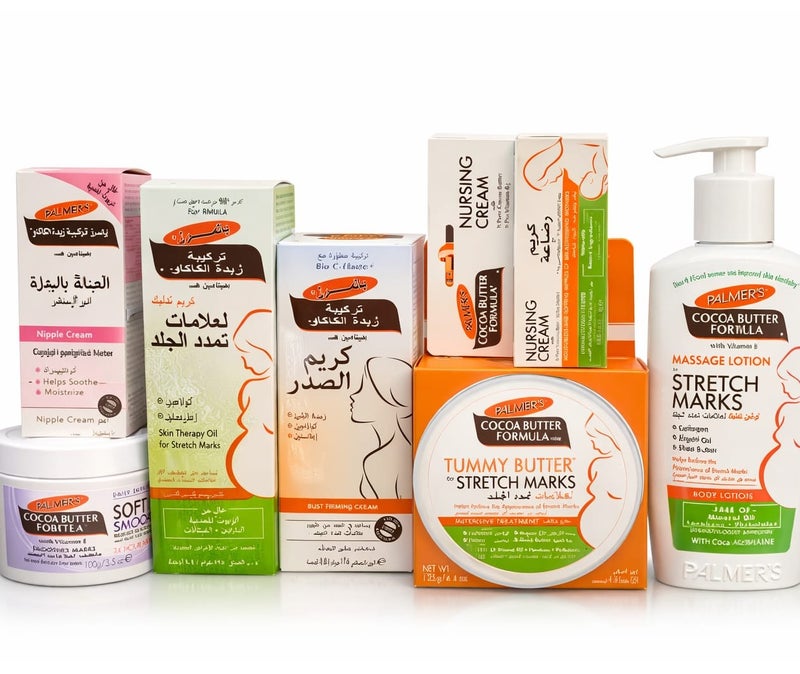 مجموعة تجديد البشرة من بالمرز بتركيبة زبدة الكاكاو مكونة من 6 قطع